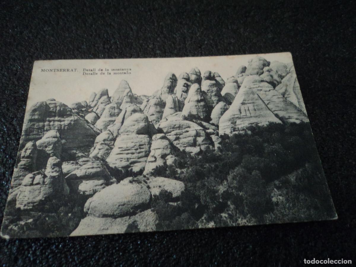 Postales: MONTSERRAT - DETALL DE LA MONTANYA, L. ROCA