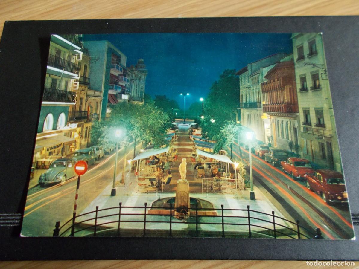Postales: SAN FELIU DE GUIXOLS --GERONA -- RAMBLA JOSE ANTONIO NOCTURNA