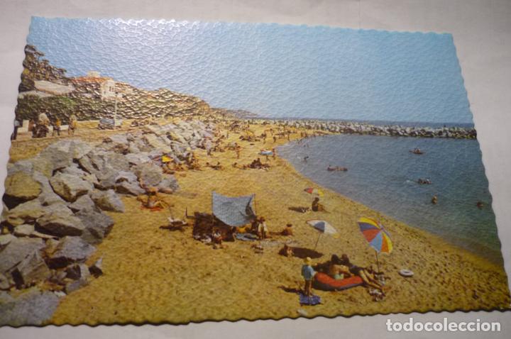 Postales: postal caldetas playa cm - Foto 1