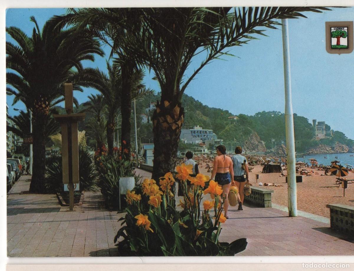Postales: Postal de Lloret de Mar- Girona- circulada- - Foto 1