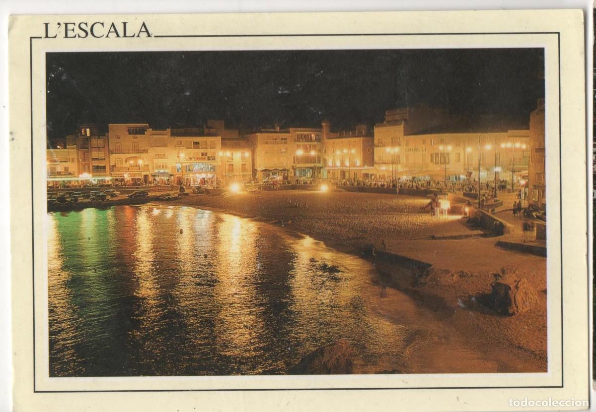 Postales: Postal de l&acute;Escala - Girona--circulada- - Foto 1