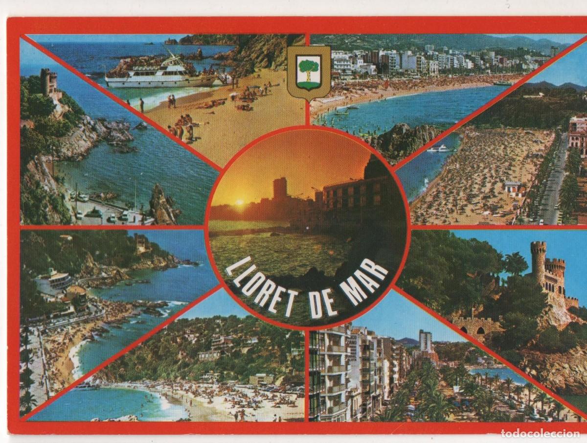 Postales: Postal de Lloret de Mar-Girona-circulada- - Foto 1