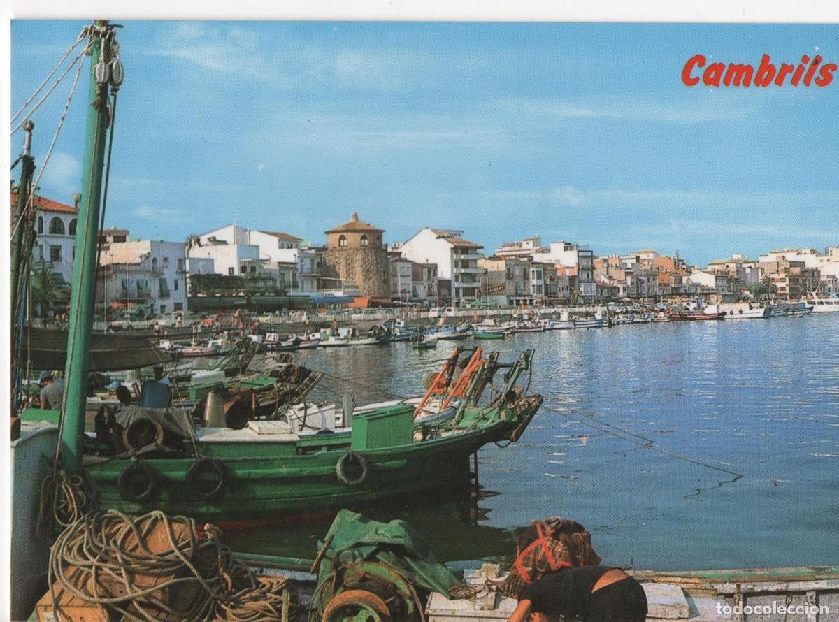 Postkarten: Postal de Cambrils-Tarragona-escrita-