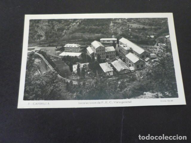 Postales: CAPDELLA LERIDA INSTALACIONES DE E. E. C. VISTA GENERAL - Foto 1