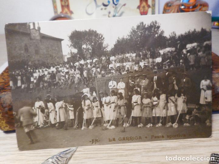 Postkarten: ANTIGUA POSTAL FOTOGRAFICA FESTA SPORTIVA LA GARRIGA 1912