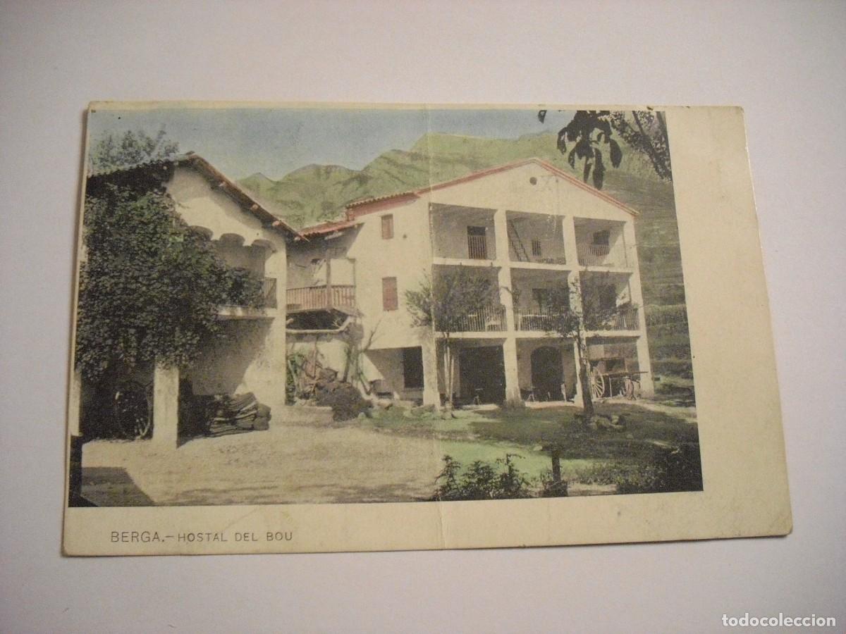 Postales: BERGA, HOSTAL DEL BOU , HUCH., SIN CIRCULAR - Foto 1