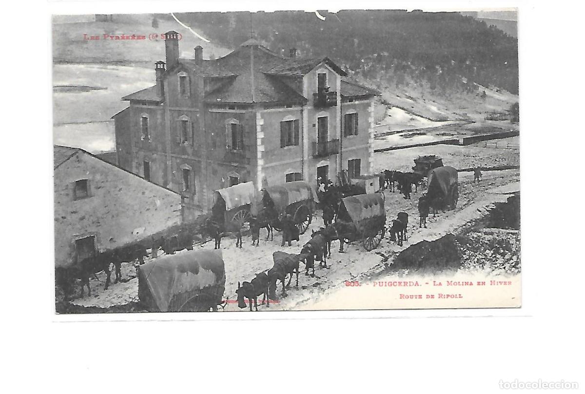 Postales: POSTAL DE LOS PIRINEOS PUIGCERDA.