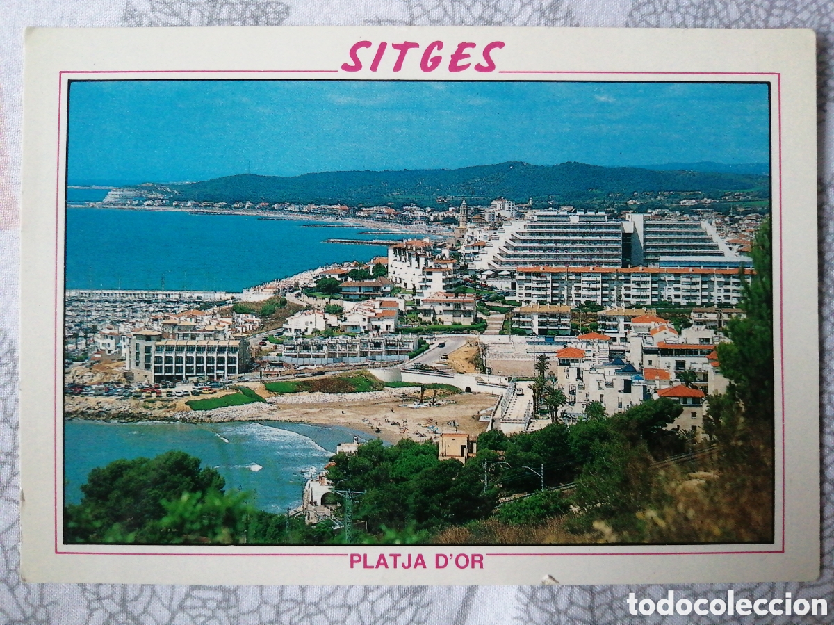 Postales: Postal de Sitges, Barcelona, - Foto 1
