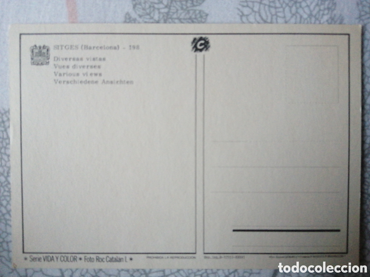 Postales: Postal de Sitges, Barcelona - Foto 2