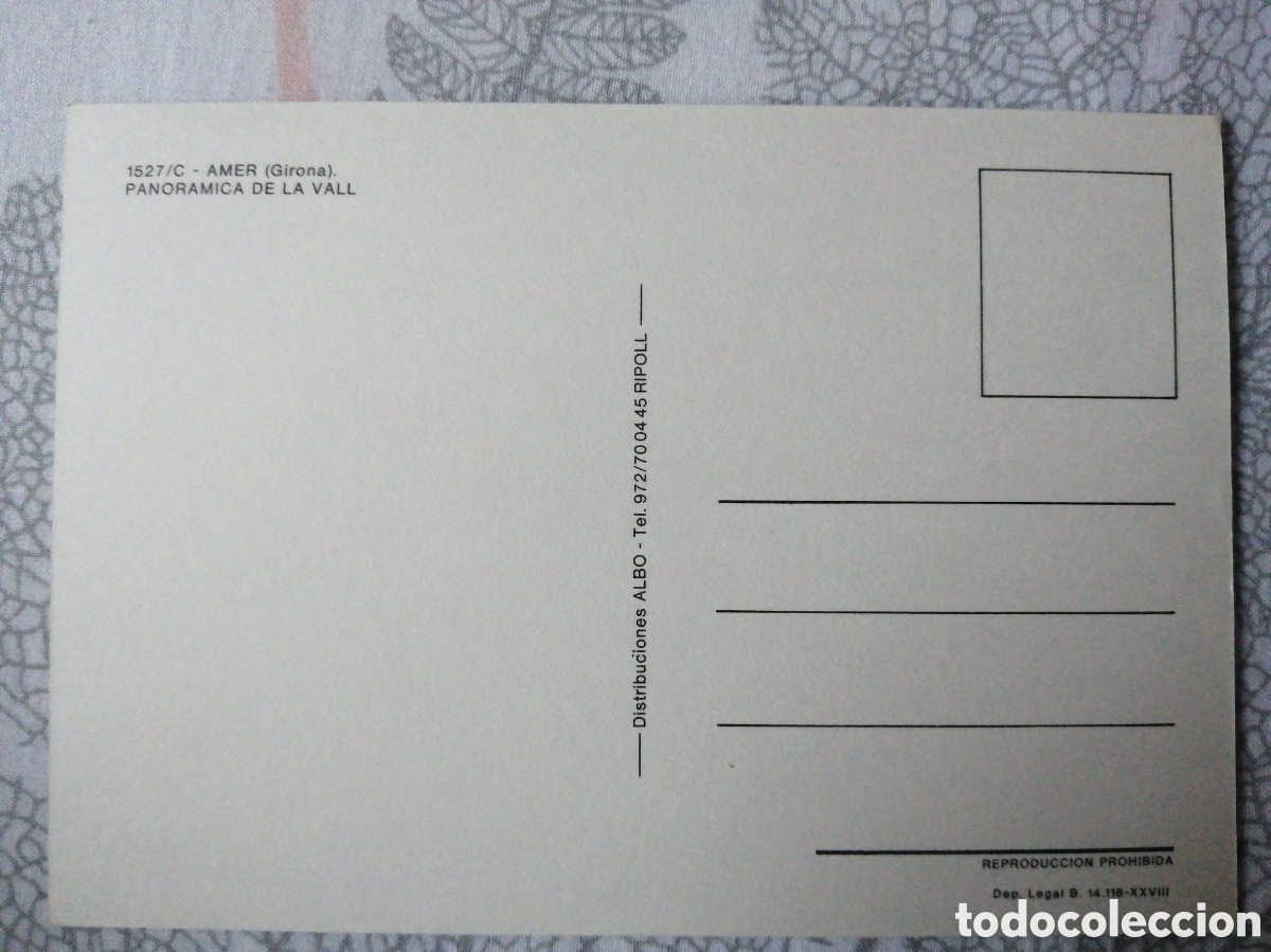 Postales: Postal de Amer, Girona - Foto 2