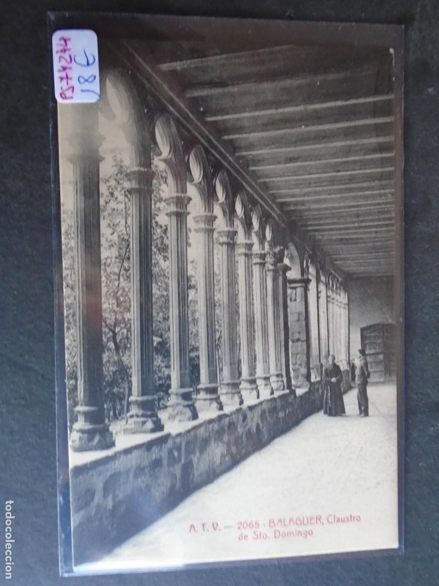 Postales: (PS-74244)POSTAL DE BALAGUER-CLAUSTRO DE STO.DOMINGO.A.T.V.2065