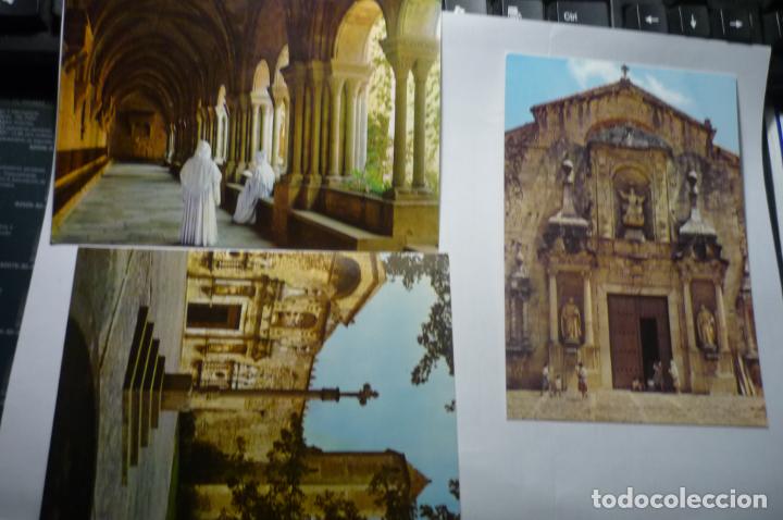 Postales: LOTE POSTALES MONASTERIO DE POBLET