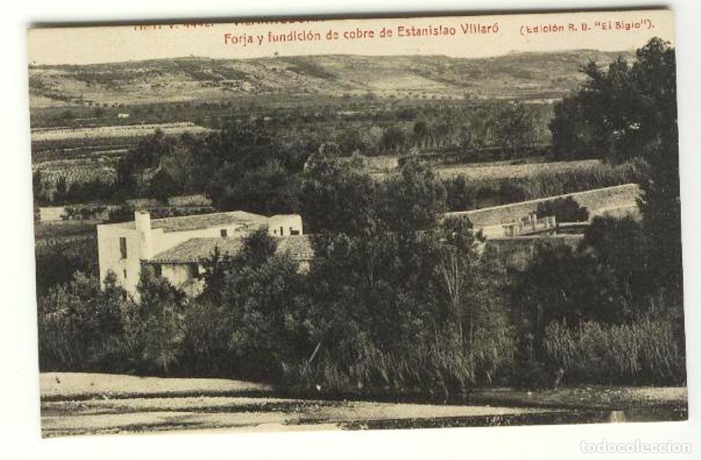 Postales: Vilarrodona.- Forja y fundici&oacute;n de cobre de Estanislao Villar&oacute;