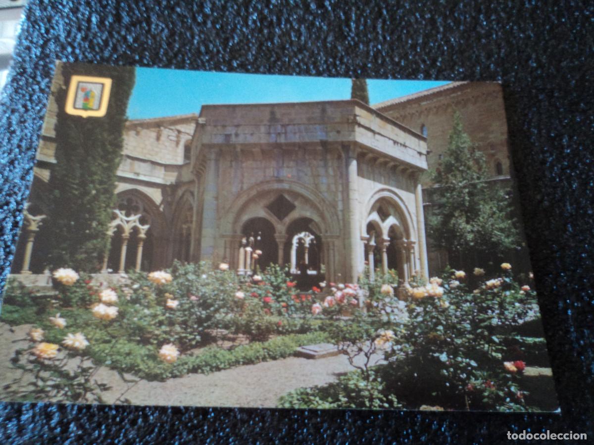 Postales: 2872 monasterio de poblet, ed. escudo