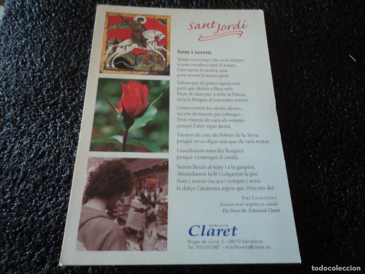 Cartoline: llibreria claret, poema de pere casaldaliga