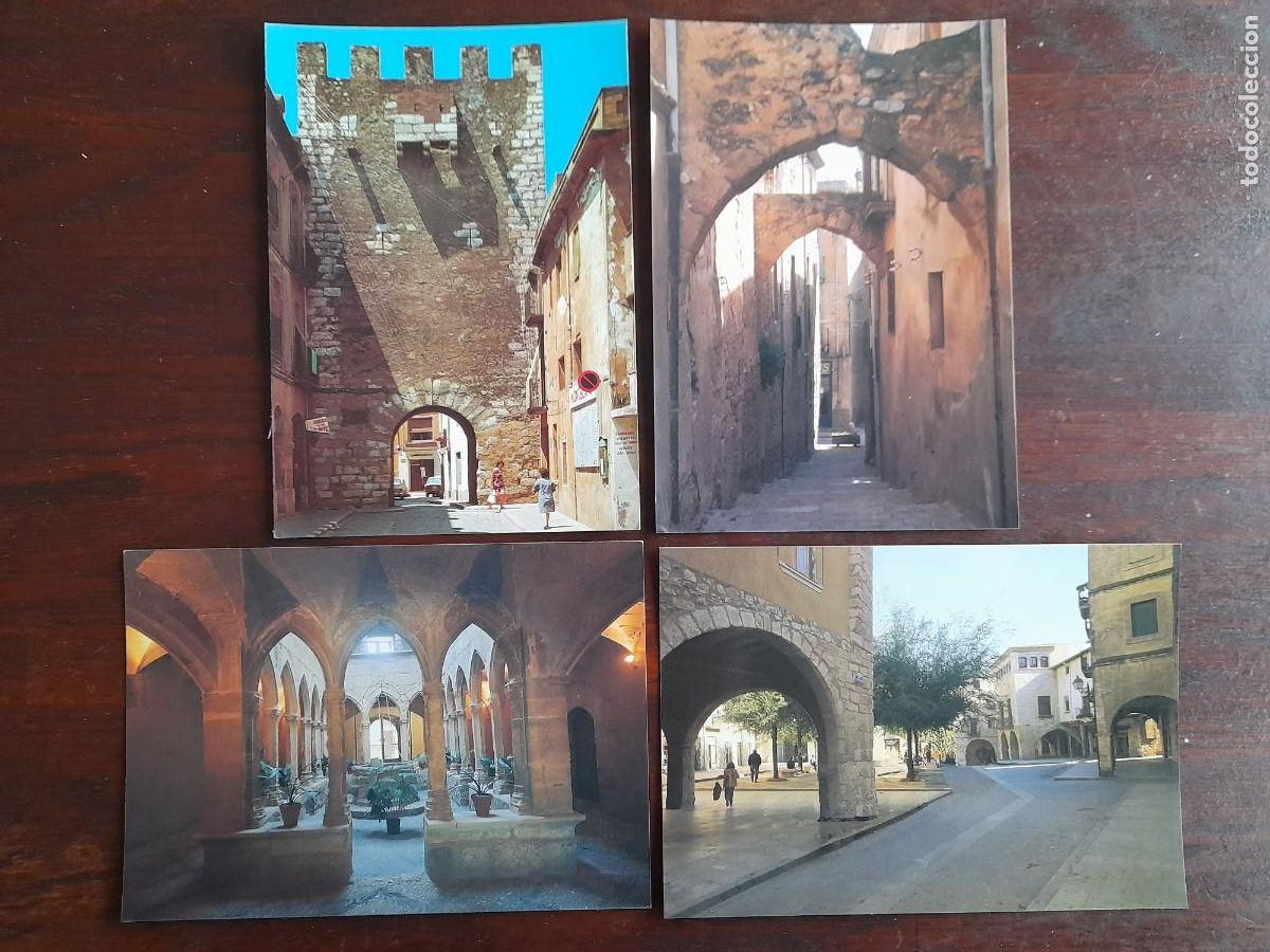 Postales: Una postal 70&acute;s Puerta de Bover recinto amurallado Montblanc o Santa Magdalena 4 tarjetas a elegir