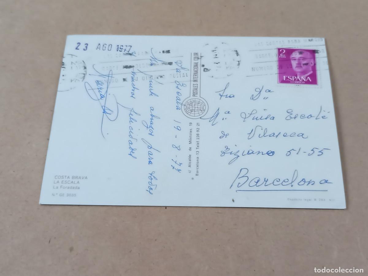 Postales: ALT EMPORD&Aacute; - POSTAL LA ESCALA - LA FORADADA - Foto 2