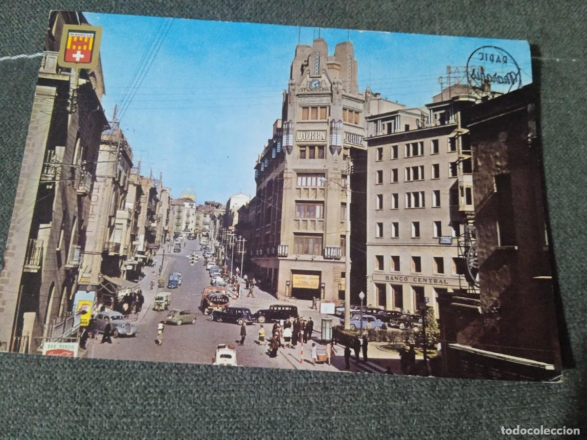 Postales: POSTAL CARTEL NEON PEPSI COLA CIRCULADA 1964