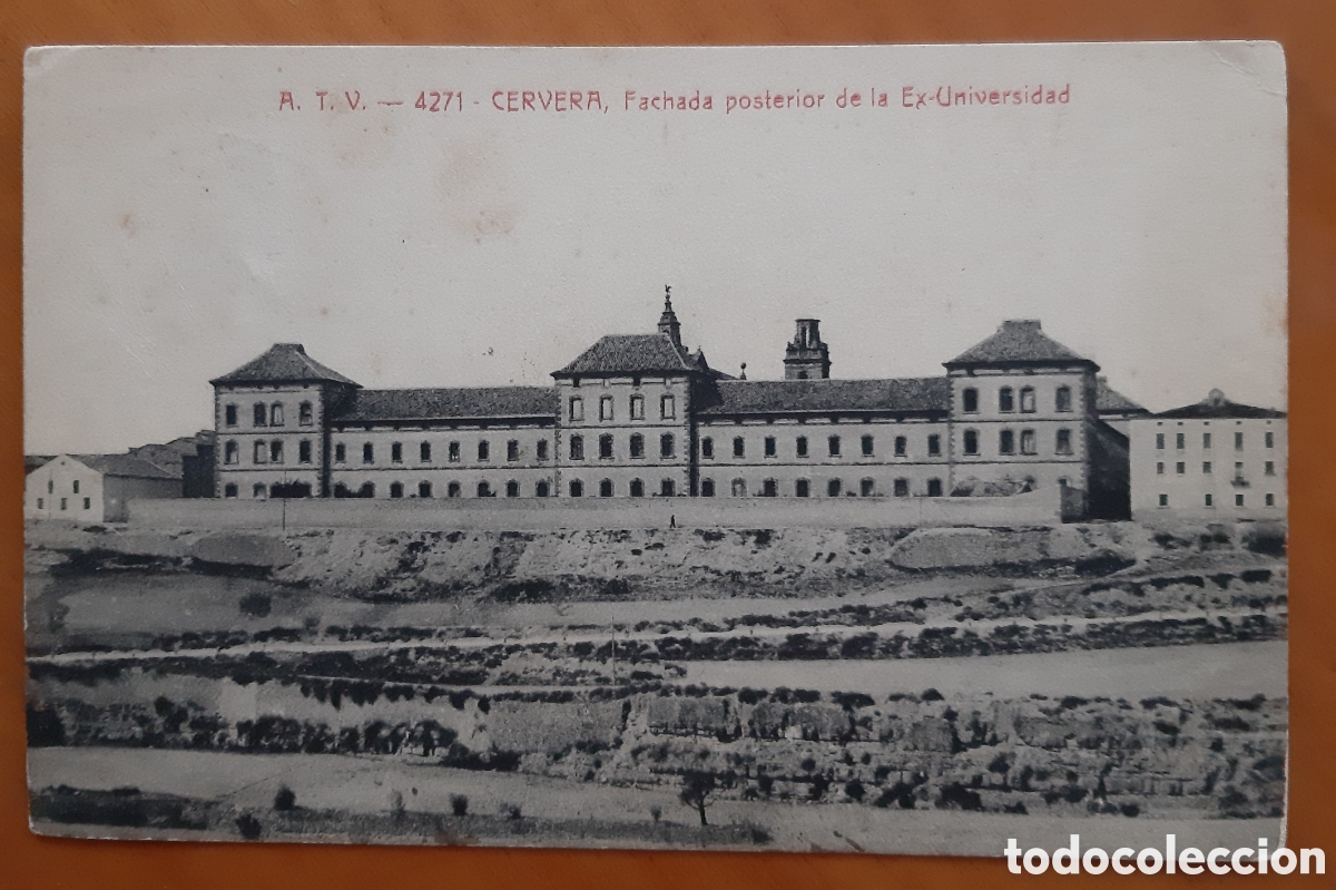 Postales: Postal Cerveza. Lerida. Fachada posterior Ex-Universidad. Escrita y matasellada. R3959