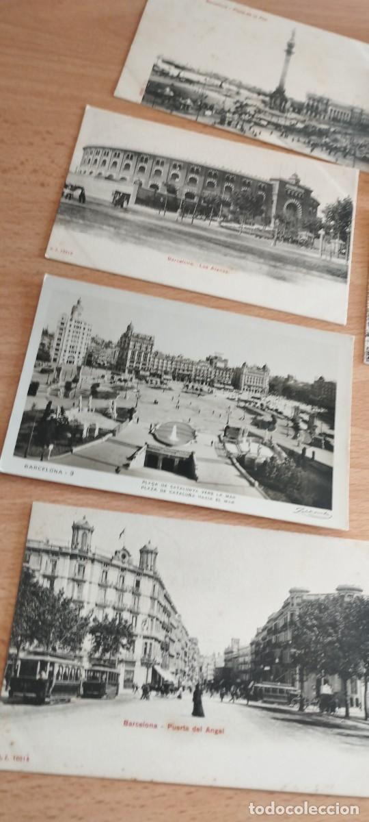 Postales: Lote 7 postales de Barcelona - Foto 1