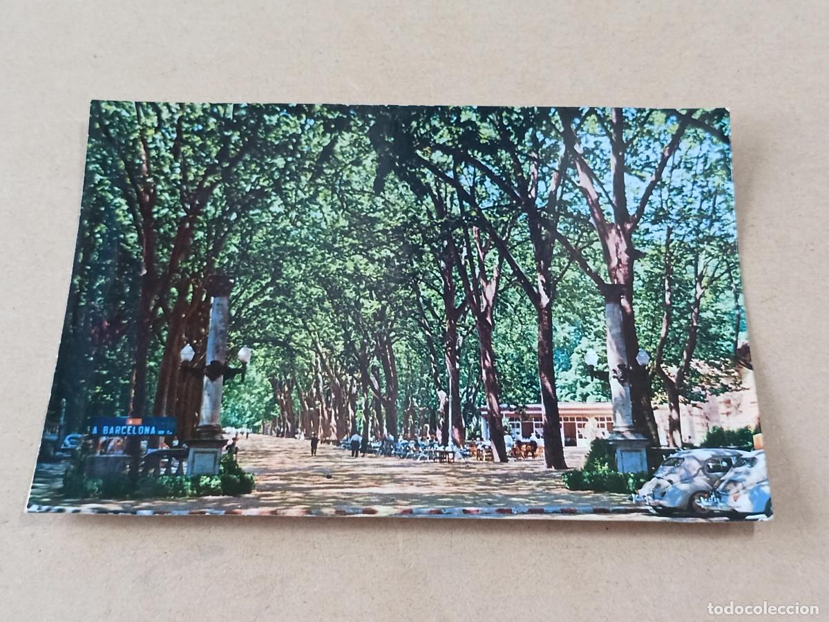 Postales: GIRON&Egrave;S - POSTAL GERONA - PASEO DE LA DEHESA - Foto 1