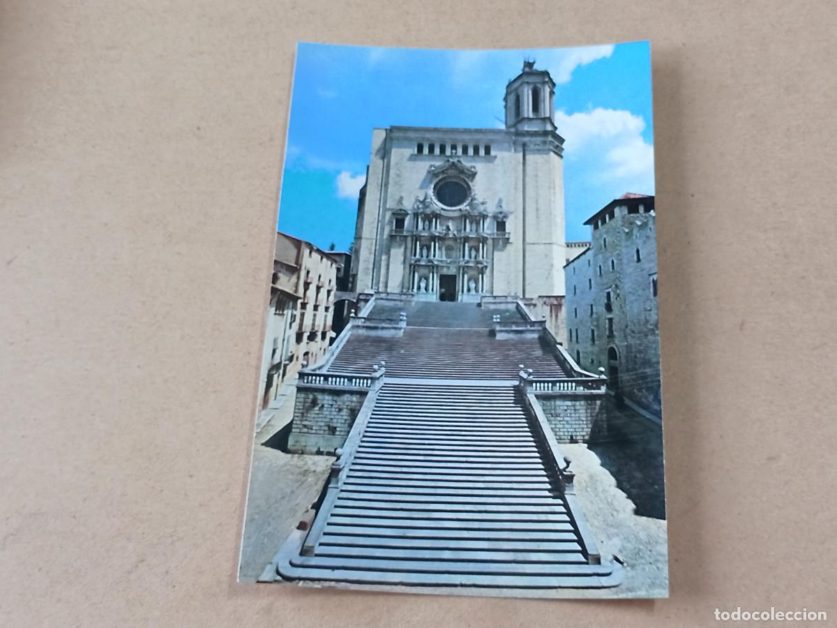 Postales: GIRON&Egrave;S - POSTAL GERONA - LA CATEDRAL - Foto 1