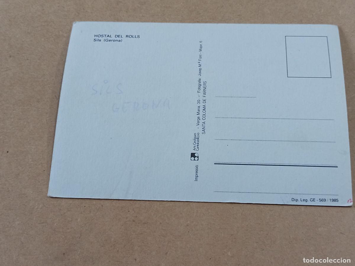 Postales: LA SELVA - POSTAL SILS - HOSTAL DEL ROLLS - Foto 2