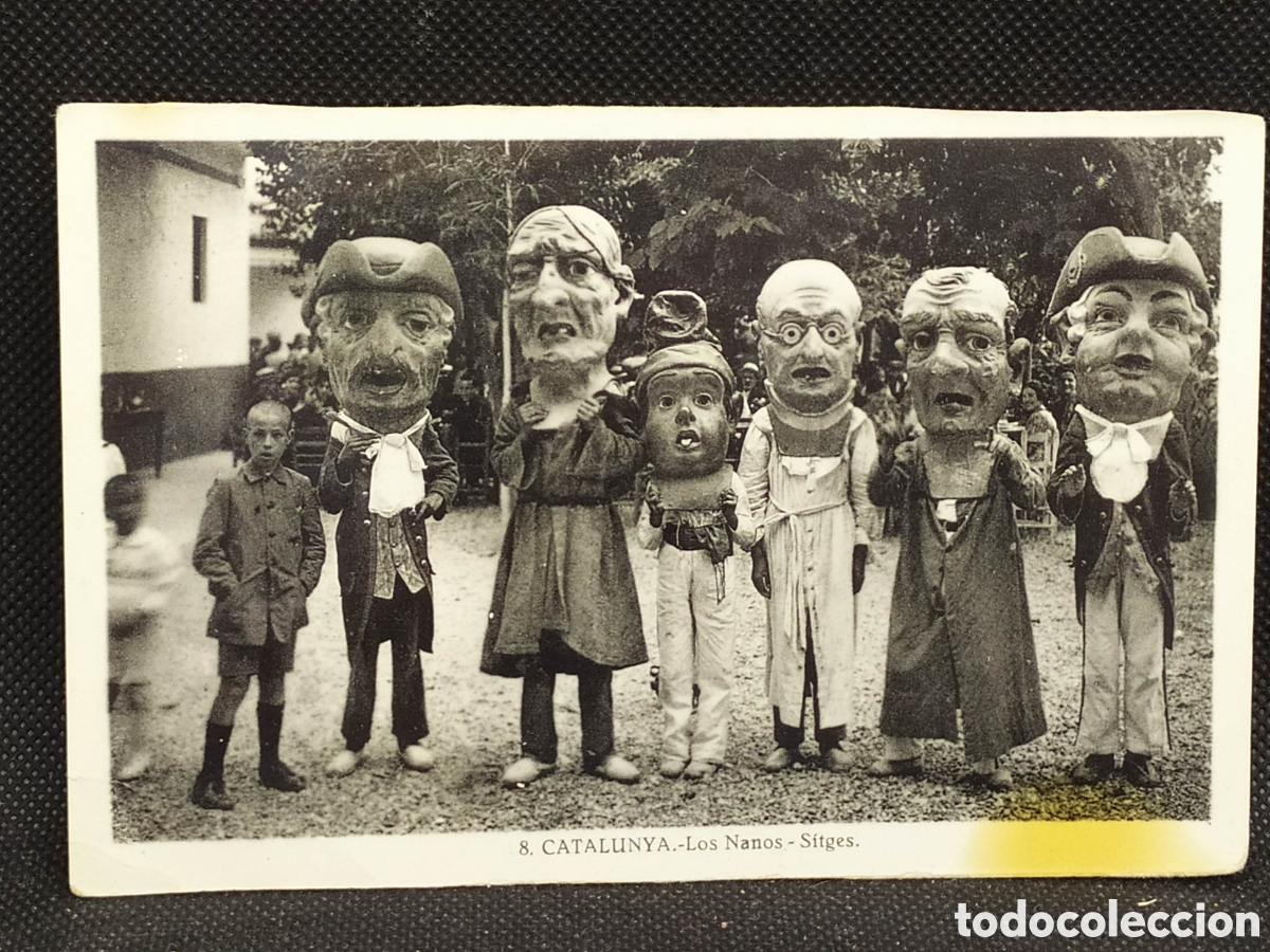 Postales: Postal Capgrossos, Los Nanos. Sitges - Foto 1