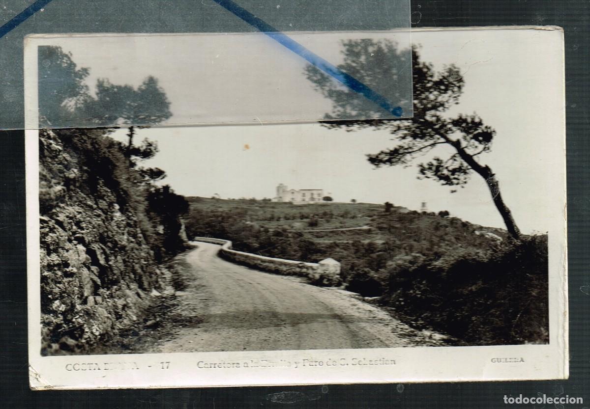 Postales: ANTIGUA S/C B/N COSTA BRAVA 17 CARRETERA A LA ERMITA Y FARO DE S. SEBASTI&Aacute;N R.098