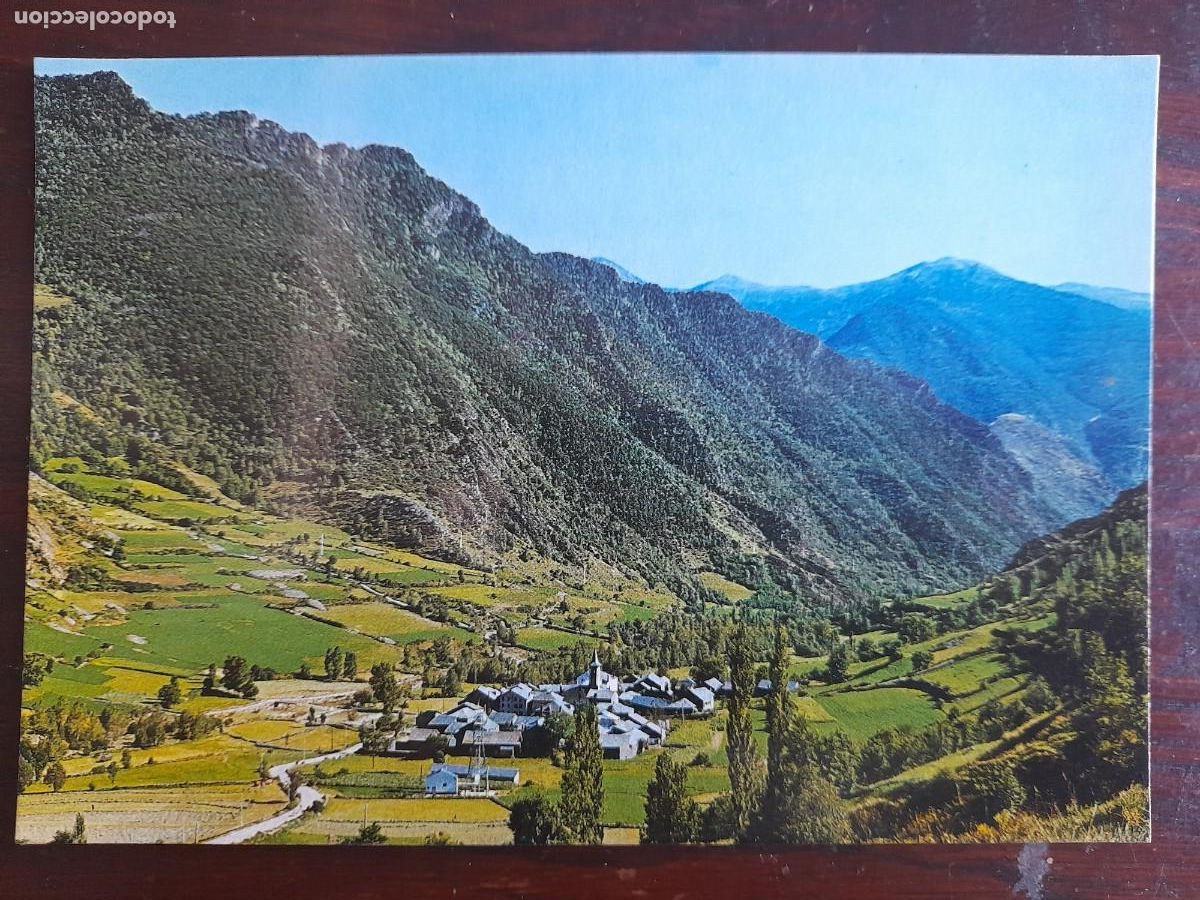 Postales: Postal vintage a&ntilde;os 70&acute;s vista de Areau en la Valls Ferrera en el pallars Sobira
