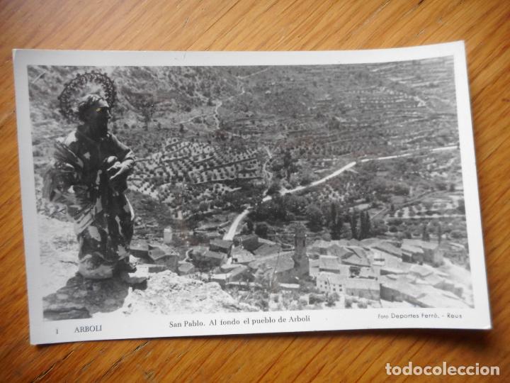 Postales: ANTIGUA POSTAL SAN PLABLO. ARBOLI TARRAGONA FOTO FERRE N&ordm; 1 MATASELLO 1964