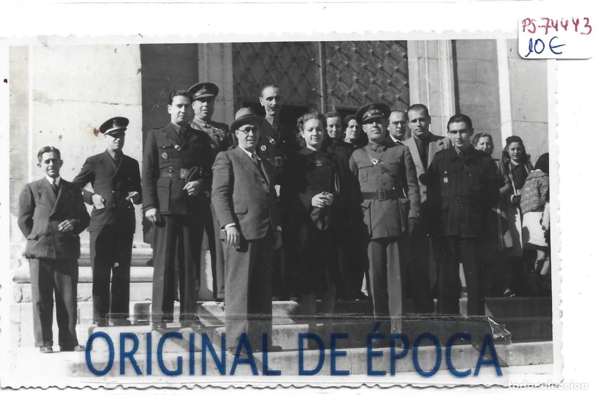 Postales: (PS-74443)POSTAL FOTOGRAFICA DE TARRAGONA-MILITARES SALIENDO DE LA IGLESIA