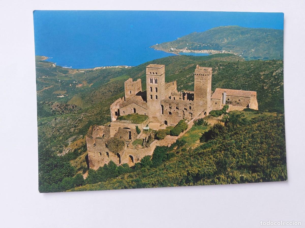 Postales: POSTAL - COSTA BRAVA MONASTERIO DE SAN PEDRO DE RODA AL FONDO PORT DE LA SELVA - GE 3406 - S/C