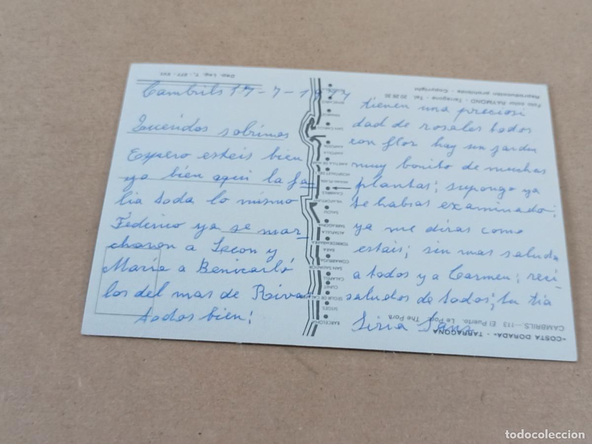 Postales: BAIX CAMP - POSTAL CAMBRILS - EL PUERTO - Foto 2
