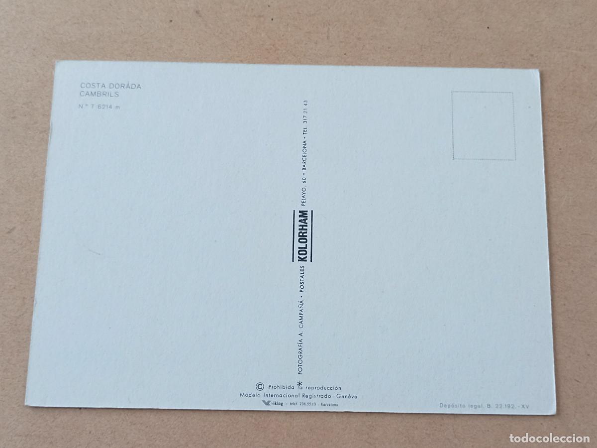 Postales: BAIX CAMP - POSTAL CAMBRILS - Foto 2