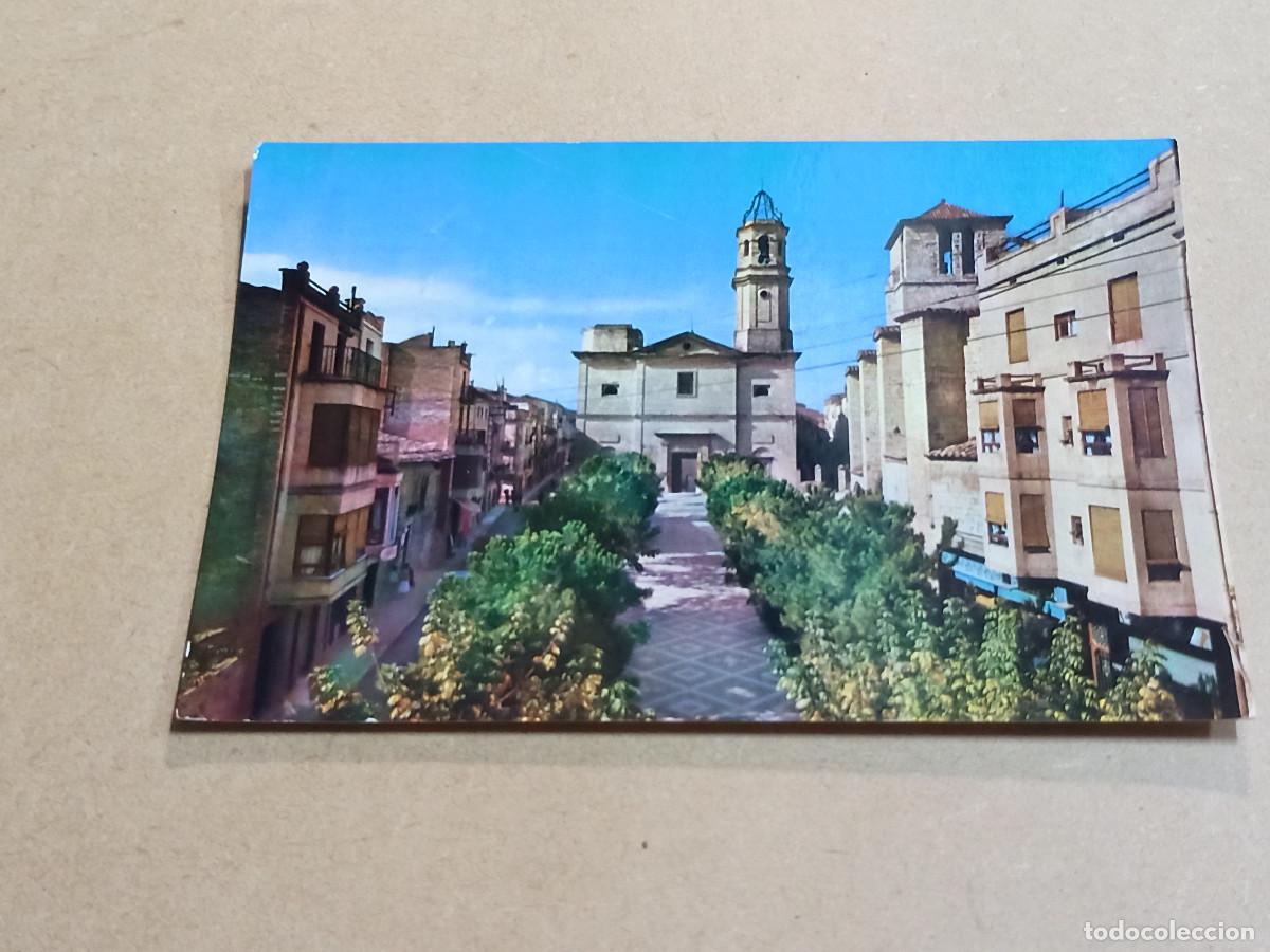 Postales: CONCA DE BARBER&Agrave; - POSTAL ESPLUGA DE FRANCOL&Iacute; - PLAZA DEL GENERAL&Iacute;SIMO - Foto 1