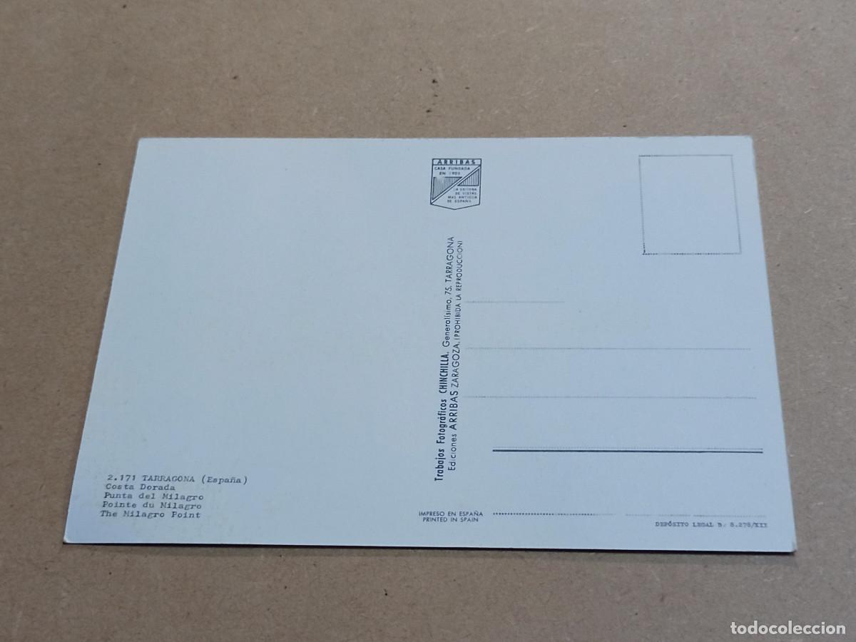 Postales: TARRAGON&Egrave;S - POSTAL TARRAGONA - PUNTA DEL MILAGRO - Foto 2