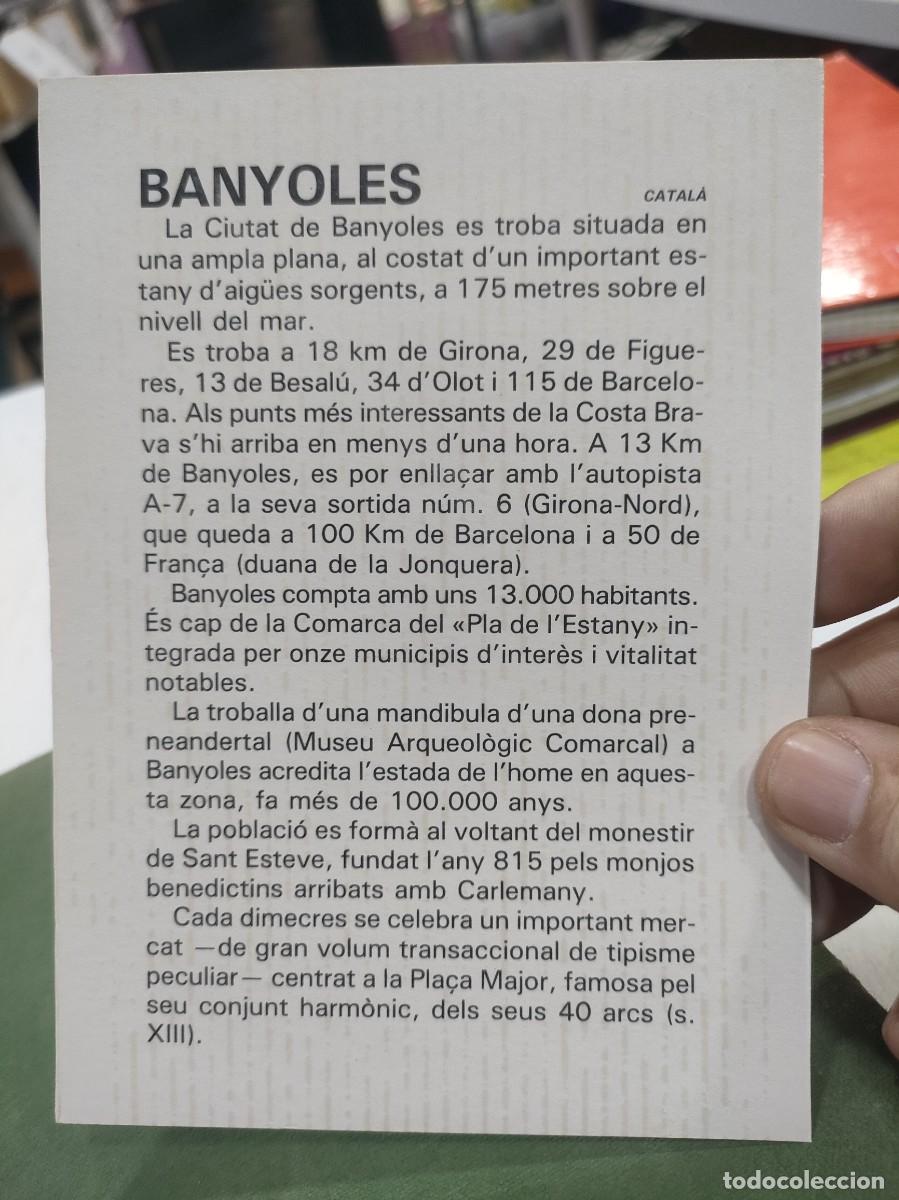 Postales: Postal BANYOLES - Foto 2