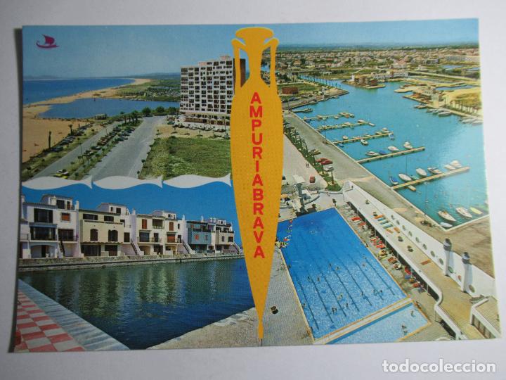 Postales: Ampuriabrava (Costa Brava) - Diversos aspectos - Catal&aacute;n-Ibarz n&ordm; 1181 - S/C