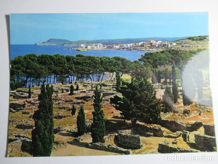 Postales: Ampurias (Costa Brava) - La Ne&aacute;polis. Al fondo La Escala - Fabregat n&ordm; 1411 - S/C