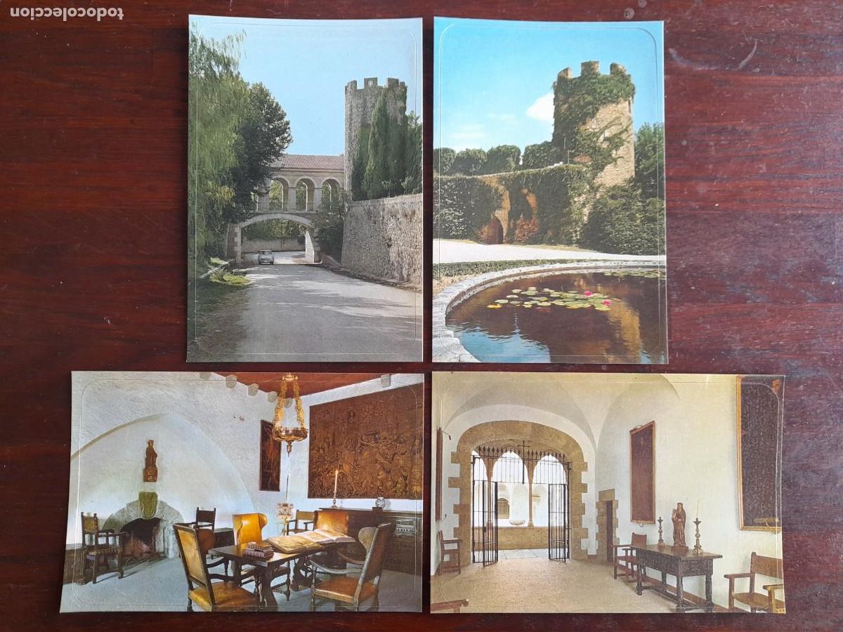 Postkarten: Una postal vintage a&ntilde;os 70&acute;s Museo del Carmen en Castillo de Perelada, Empurda 4 tarjetas a elegir