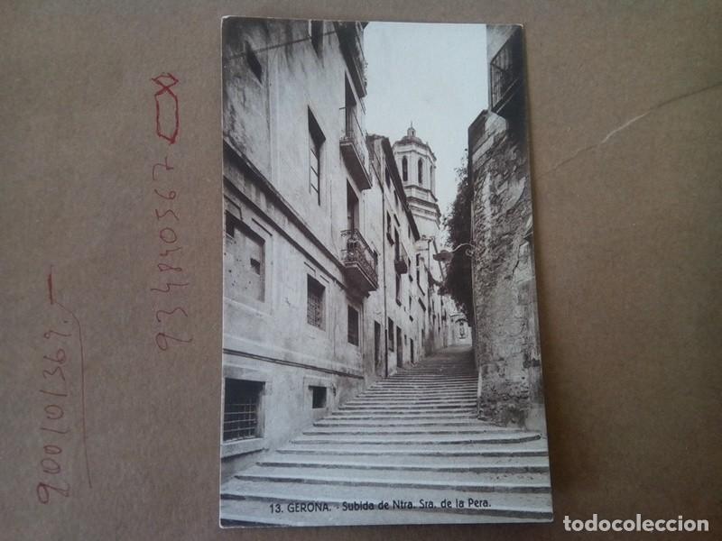 Postales: GIRONA , POSTAL ANTIGUA ANIMADA , BLANCO Y NEGRO - Foto 2