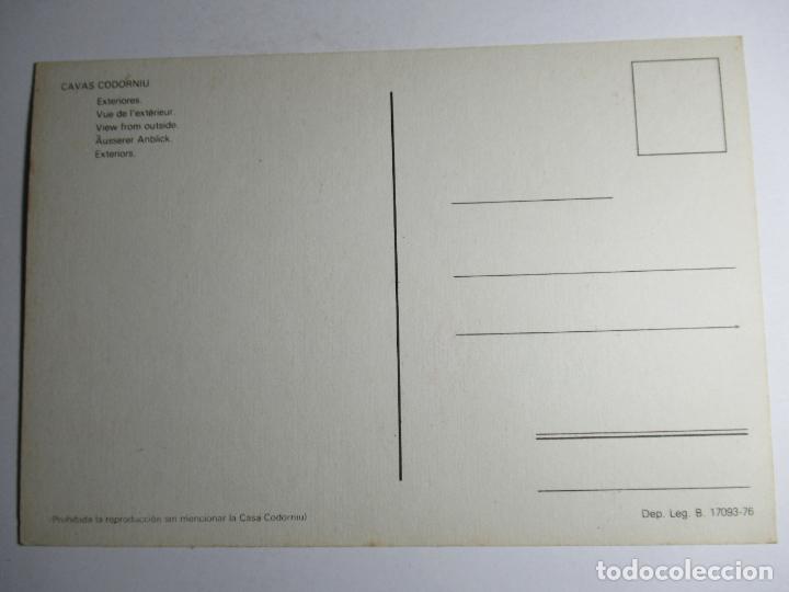 Postales: Cavas Codorniu - Exteriores - S/C - Foto 2