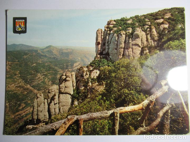 Postkarten: Montserrat - Creu de St. Miquel des del Camping - Escudo de Oro n&ordm; 2174