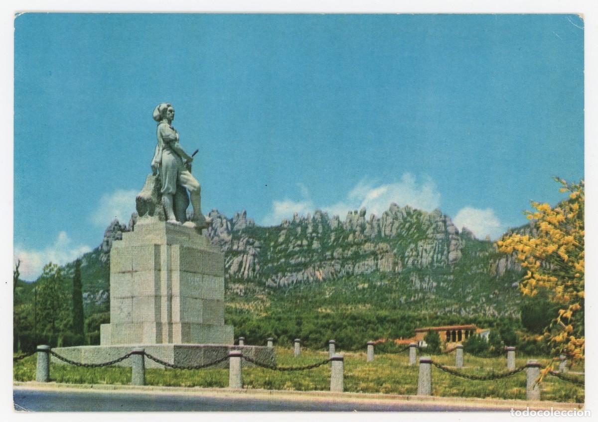 Postkarten: m09726 bruc monument al timbaler 1961 iev n&ordm;2 sc