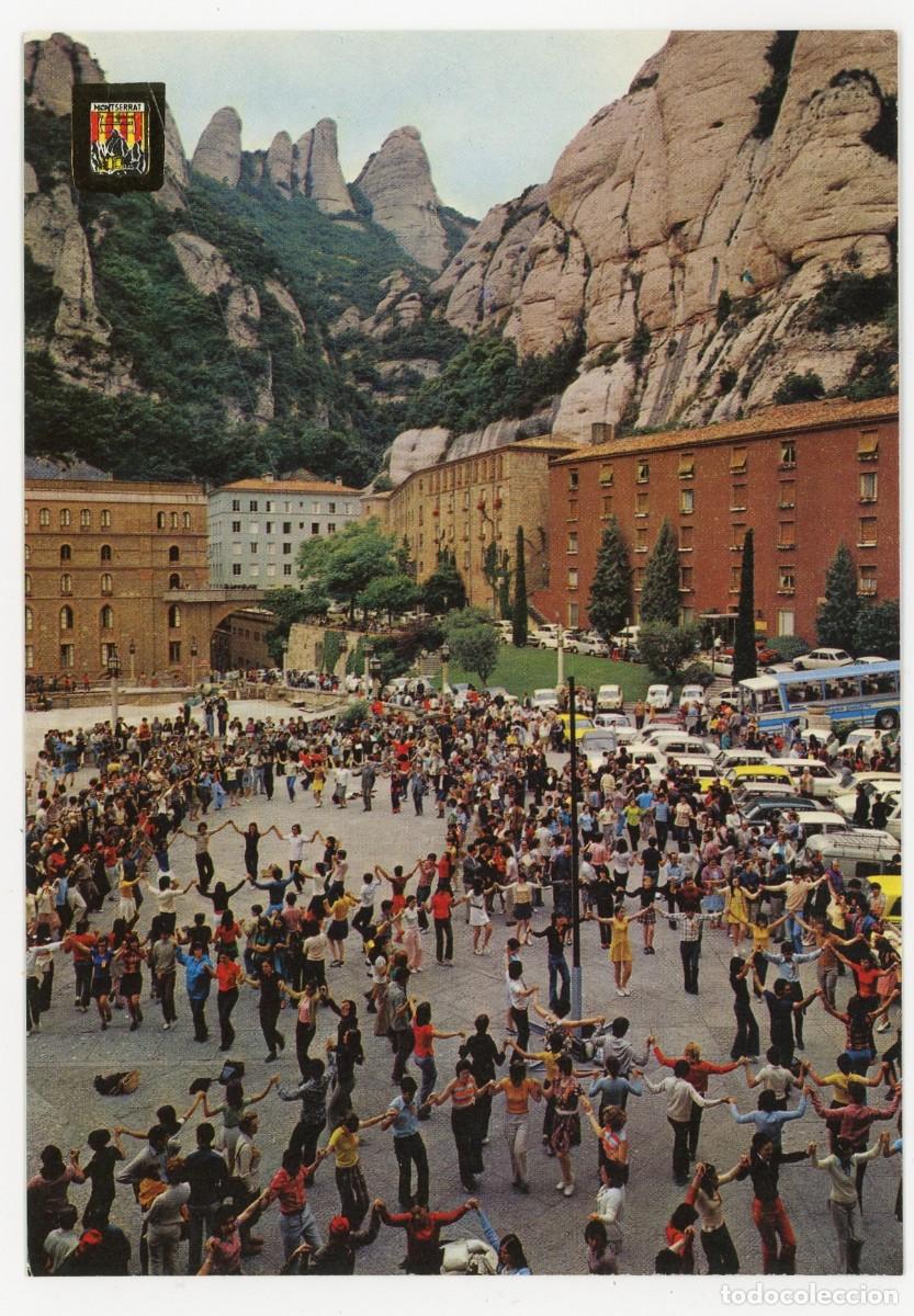 Cartes Postales: m09733 montserrat sardana 1974 escudo de oro n&ordm;99 sc coches