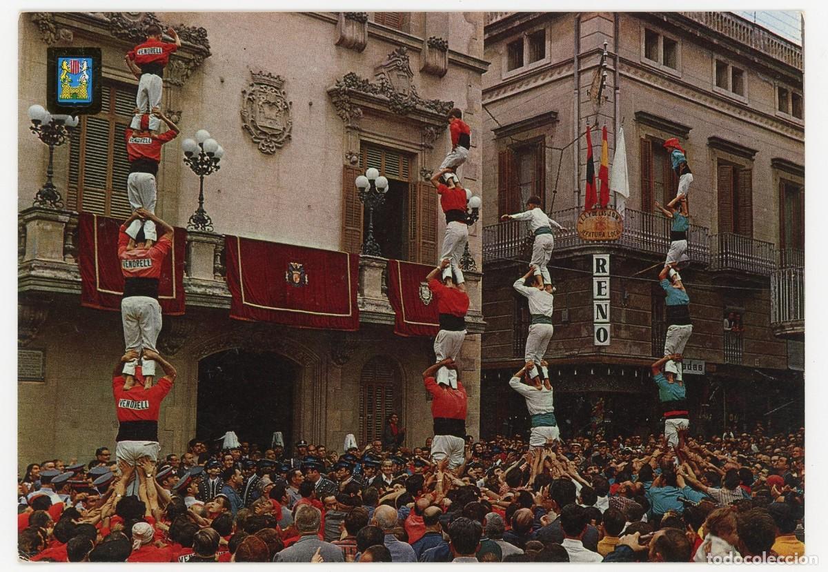Postais: m09737 5439 vilafranca del penedes els castellers 1970 escudo de oro n&ordm;6 sc