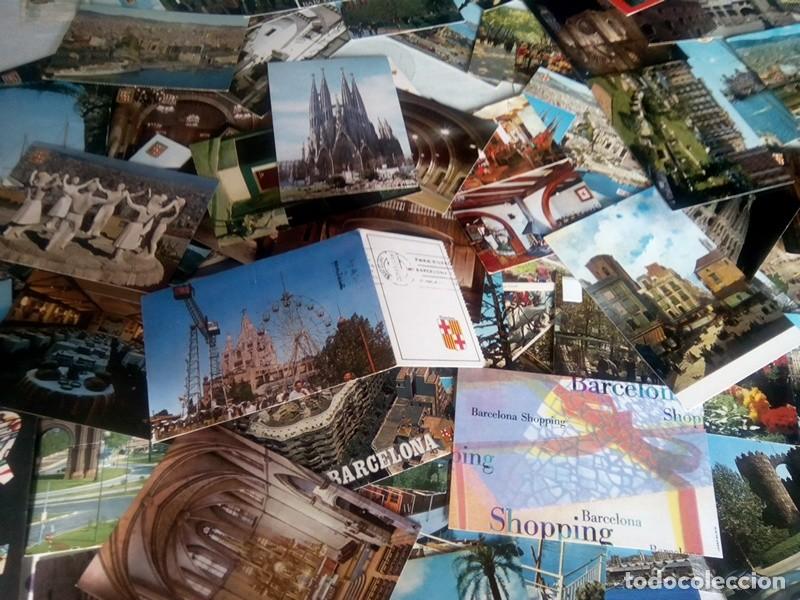 Postales: LOTE DE APROX. 65 POSTALES DE BARCELONA - Foto 1