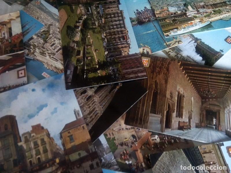 Postales: LOTE DE APROX. 65 POSTALES DE BARCELONA - Foto 6