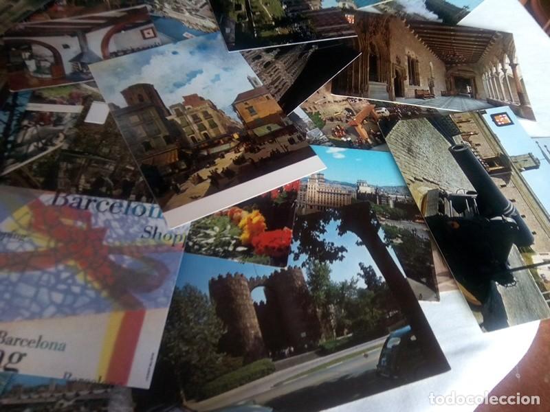 Postales: LOTE DE APROX. 65 POSTALES DE BARCELONA - Foto 7
